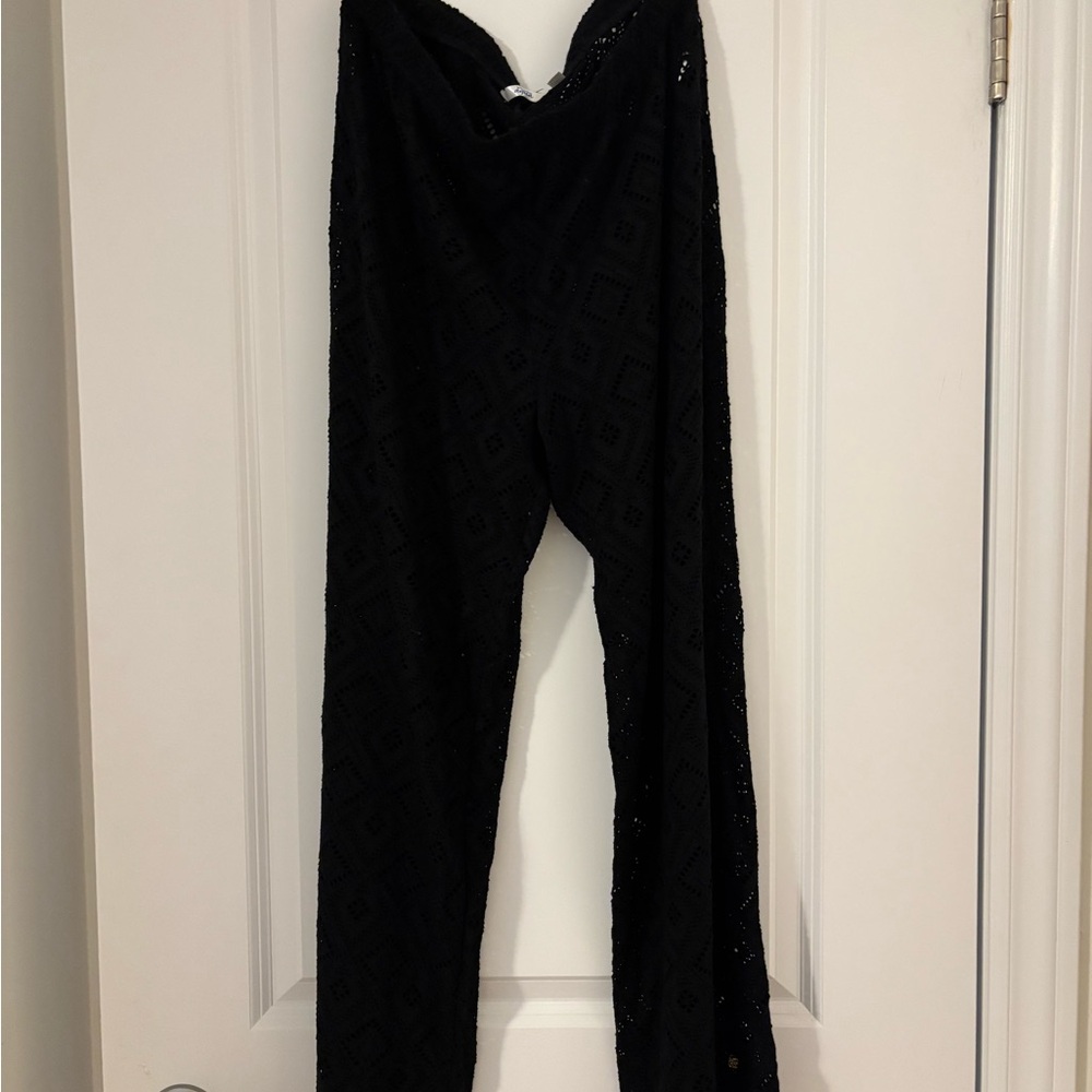 La vie en rose crochet pant